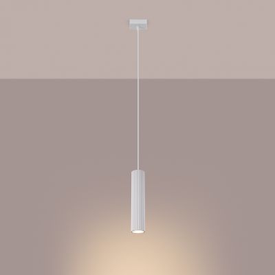 Lampa wisząca KARBON biały SL.1535 Sollux  (SL.1535)