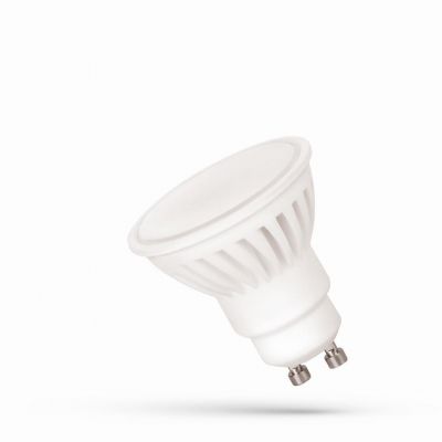 Żarówka LED GU10 10W 4000K 920lm neutralna biel ceramiczna  WOJ+14309 Spectrum Led (WOJ+14309)