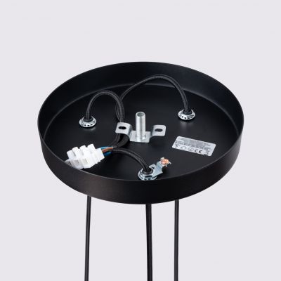 Lampa wisząca potrójna KARBON czarny SL.1576 Sollux  (SL.1576)