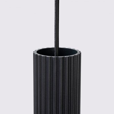 Lampa wisząca potrójna KARBON czarny SL.1576 Sollux  (SL.1576)