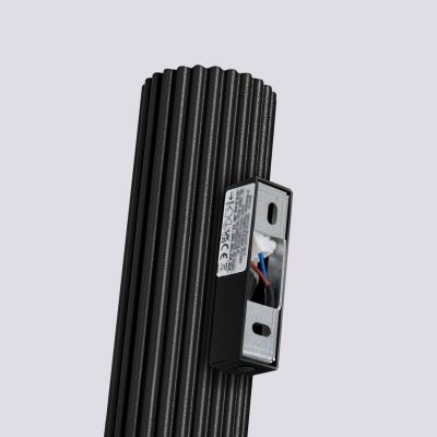 Kinkiet ryflowany KARBON 30cm czarny SL.1577 Sollux  (SL.1577)