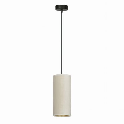 Emibig lampa wisząca Bente 1 E27 czarno/złoto/biała 1059/1 (1059/1)