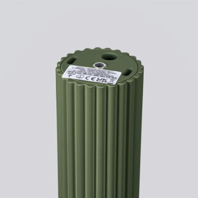 Plafon KARBON 10cm zielony oliwkowy SL.1606 Sollux  (SL.1606)