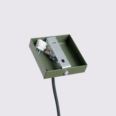 Lampa wisząca KARBON zielony oliwkowy SL.1611 Sollux (SL.1611)