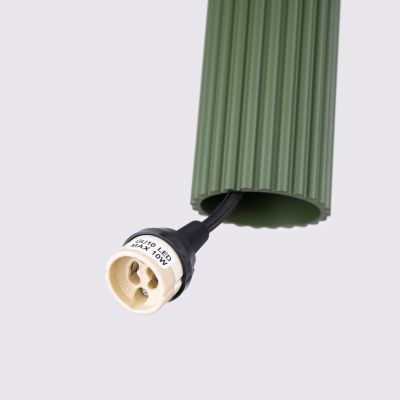 Lampa wisząca KARBON zielony oliwkowy SL.1611 Sollux (SL.1611)