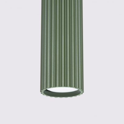 Lampa wisząca KARBON 3L zielona oliwka SL.1613 Sollux   (SL.1613)