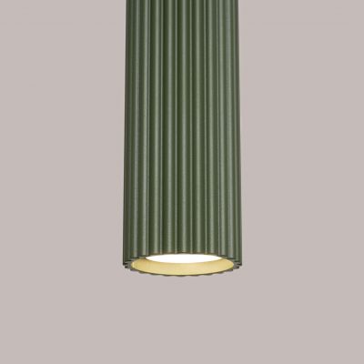Lampa wisząca KARBON 3L zielona oliwka SL.1613 Sollux   (SL.1613)