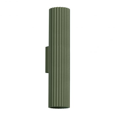 Kinkiet ryflowany KARBON 30cm zielony oliwkowy SL.1615 Sollux  (SL.1615)