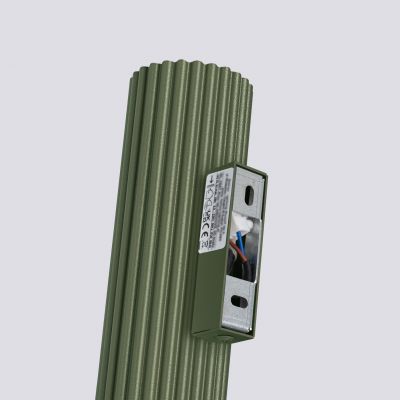 Kinkiet ryflowany KARBON 30cm zielony oliwkowy SL.1615 Sollux  (SL.1615)
