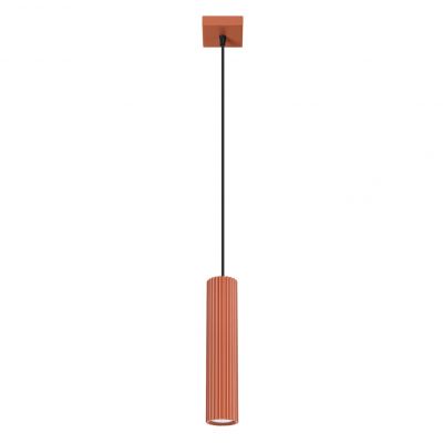 Lampa wisząca KARBON ochra czerwona SL.1630 Sollux (SL.1630)