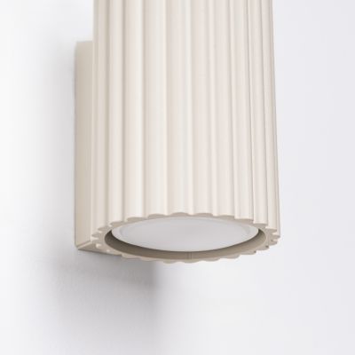 Kinkiet ryflowany KARBON 10cm beżowy SL.1652 Sollux  (SL.1652)