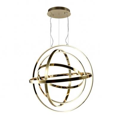 Milagro lampa wisząca LED Copernicus 260W 5500lm 3000K złota ML6148 (ML6148)