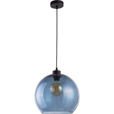 TK-Lighting lampa wisząca Cubus 1xE27 max 60W czarna/niebieska (2765)