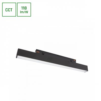 SYSTEM SHIFT CCT LINE S Lampa oprawa liniowa 8W 100ST CZARNY SWITCH  WLD+40008_CCT Spectrum (WLD+40008_CCT)