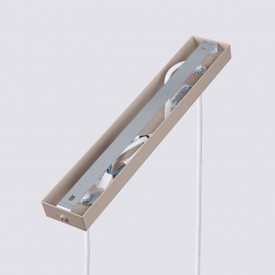 Lampa wisząca podwójna ryflowana KARBON taupe SL.1773 SOLLUX  (SL.1773)