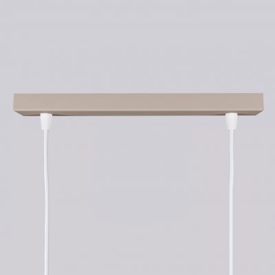 Lampa wisząca podwójna ryflowana KARBON taupe SL.1773 SOLLUX  (SL.1773)