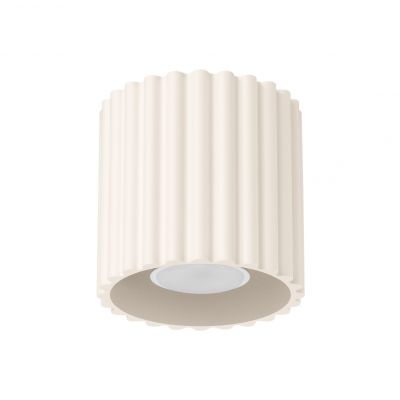 Plafon ryflowany AURA GU10 beżowy SL.1789 SOLLUX (SL.1789)