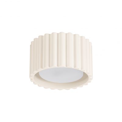 Plafon ryflowany AURA Gx53 beżowy SL.1792 SOLLUX  (SL.1792)