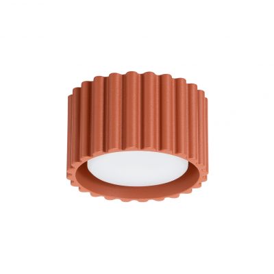 Plafon ryflowany AURA Gx53 ochra czerwona SL.1802 SOLLUX  (SL.1802)