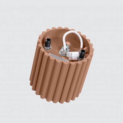 Plafon ryflowany AURA GU10 mocca SL.1804 SOLLUX  (SL.1804)
