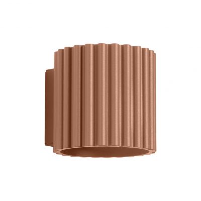 Kinkiet ryflowany AURA G9 mocca SL.1806 SOLLUX  (SL.1806)