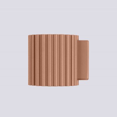 Kinkiet ryflowany AURA G9 mocca SL.1806 SOLLUX  (SL.1806)