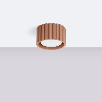  Plafon ryflowany AURA Gx53 mocca SL.1807 SOLLUX (SL.1807)