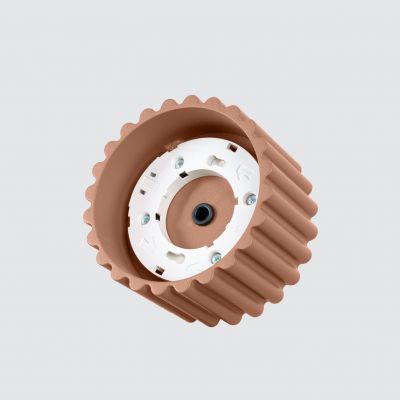  Plafon ryflowany AURA Gx53 mocca SL.1807 SOLLUX (SL.1807)