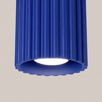 Plafon ryflowany AURA GU10 ultramaryna SL.1809 SOLLUX (SL.1809)
