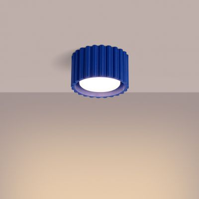 Plafon ryflowany AURA Gx53 ultramaryna SL.1812 SOLLUX  (SL.1812)