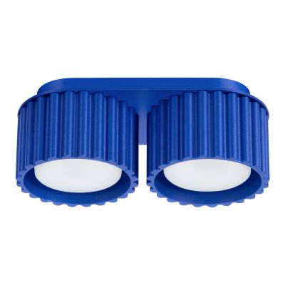 Plafon podwójny ryflowany AURA Gx53 ultramaryna SL.1813 SOLLUX  (SL.1813)