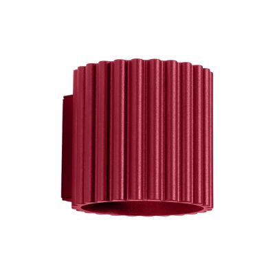 Kinkiet ryflowany AURA G9 burgundowy SL.1821 SOLLUX  (SL.1821)