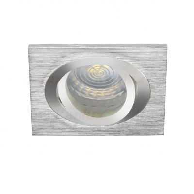 Oprawa punktowa 1x50W GX5,3 IIIkl. 12V IP20 SEIDY CT-DTL50-AL kwadrat 18281 KANLUX (18281)