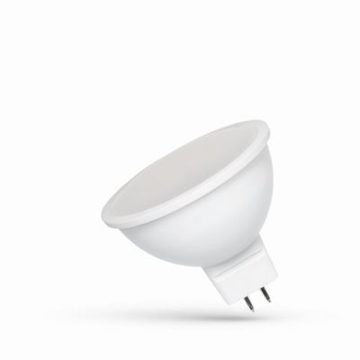 Żarówka LED z mleczną szybką MR16 6W ciepła biel WOJ+13133 Spectrum Led (WOJ+13133)