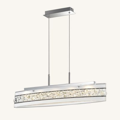 ITALUX lampa wisząca Franco LED, zintegrowany 15W 1200 lm 3000K IP20 kolor - biały (P29396-1A)