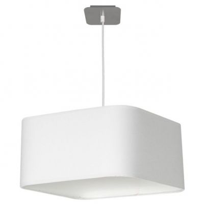 Milagro lampa wisząca Napoli E27 biały/chrom ML6361 (ML6361)