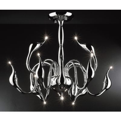 ITALUX lampa wisząca Swan G4 20W 220-240V IP20 kolor - chrom (MX8098-12A/CH)