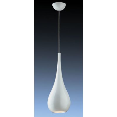 ITALUX lampa wisząca Lava White E27 60W 220V-240V IP20 kolor - chrom, biały (MA01986CA-00101)