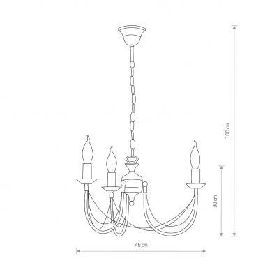 Lampa ARES III zwis NOWODVORSKI (204)