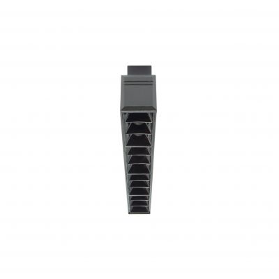 SYSTEM SHIFT GRID S oprawa lampa na szynoprzewód 204x23x42mm 12W 35st czarny WLD+40011 (WLD+40011)