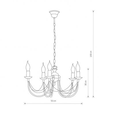 Lampa ARES V zwis NOWODVORSKI (205)