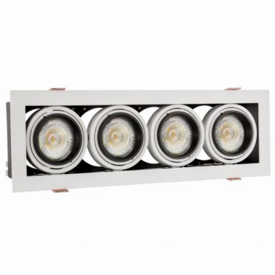 MODERN DAY MINI GU10 x4 white frame  SLIP002004 Spectrum Led (SLIP002004)