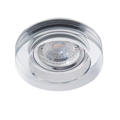 Oprawa punktowa 1x50W Gx5,3 kl.III 12V IP20 MORTA B CT-DSO50-SR srebrna 22117 KANLUX (22117)