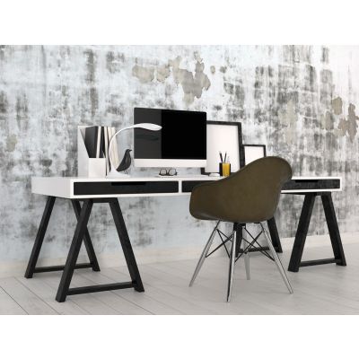 Lampka biurkowa LED FRANCO II ciepła biel 6,8W 3000K wtyczka biały KANLUX (22342)