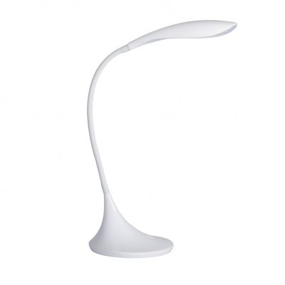 Lampka biurkowa LED FRANCO II ciepła biel 6,8W 3000K wtyczka biały KANLUX (22342)