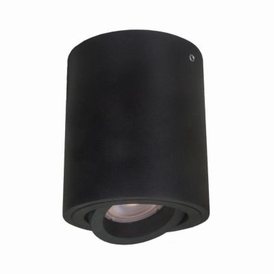 ITALUX lampa natynkowa Lucia GU10 40W 230V IP20 kolor - czarny (IT8004R1-BK)