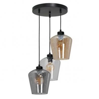 MILAGRO Lampa wisząca SANTIAGO MIX 3xE27 (MLP6614)