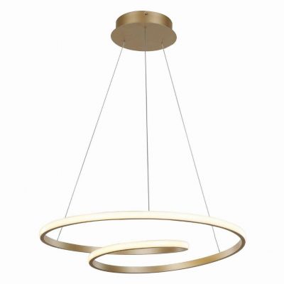 ITALUX lampa wisząca Capita LED, zintegrowany 60W 220-240V 3780 lm 3000K IP20 kolor - złoty (MD17011011-1A GOLD)