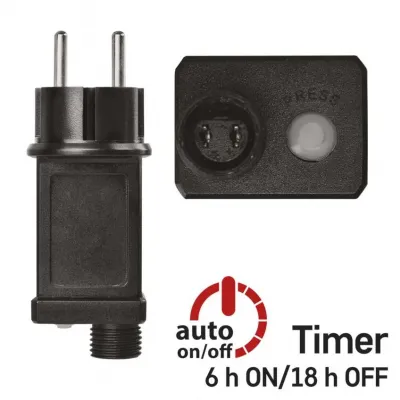 Zasilacz choinkowy do serii Standard i Profi 800LED IP44 timer D1ZB05 EMOS (D1ZB05)