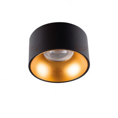 Oprawa wstropowa punktowa czarno-złota MINI RITI GU10 B/G 27575 KANLUX (27575)